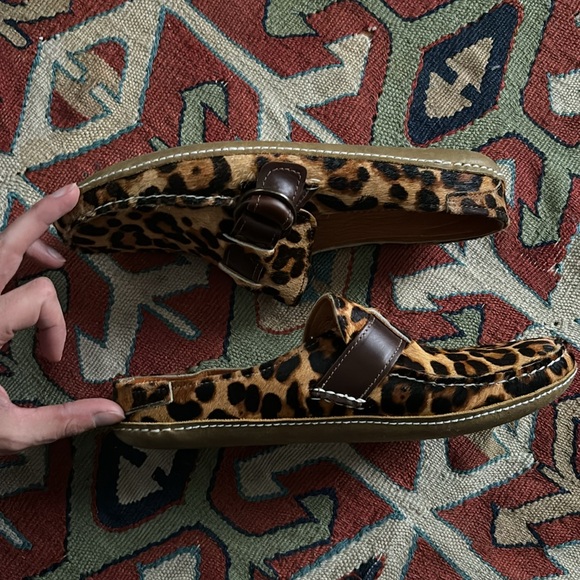 Quoddy Leopard Mules - Picture 5 of 6